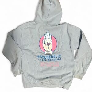 Vintage Psychedelic Palm Reading Hoodie